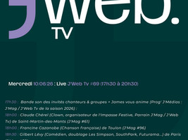 Promo live J'Web Tv #69 (10/06/26)