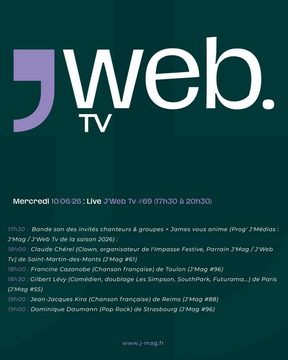 Promo live J'Web Tv #69 (10/06/26)