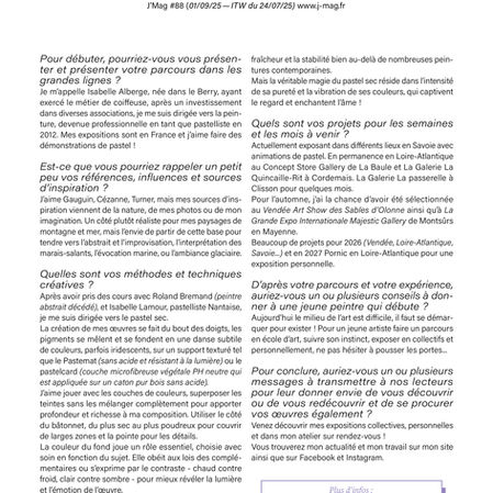 Isabelle Alberge (Peintre pastelliste) de Couëron