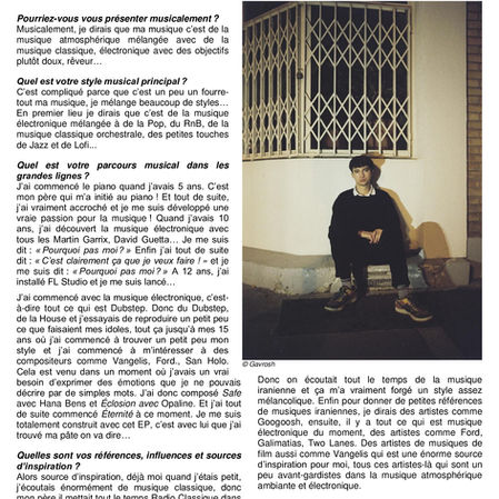 Gavrosh (Electro, Pop) de Paris