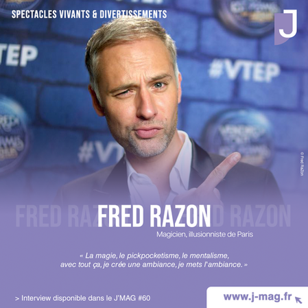 Fred RaZon (Magicien, illusionniste) de Paris