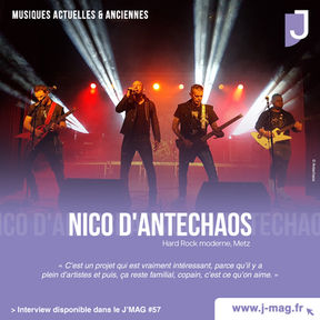 Nico d'Antechaos (Hard Rock moderne, Parrain J'Mag / J'Web Tv) de Metz