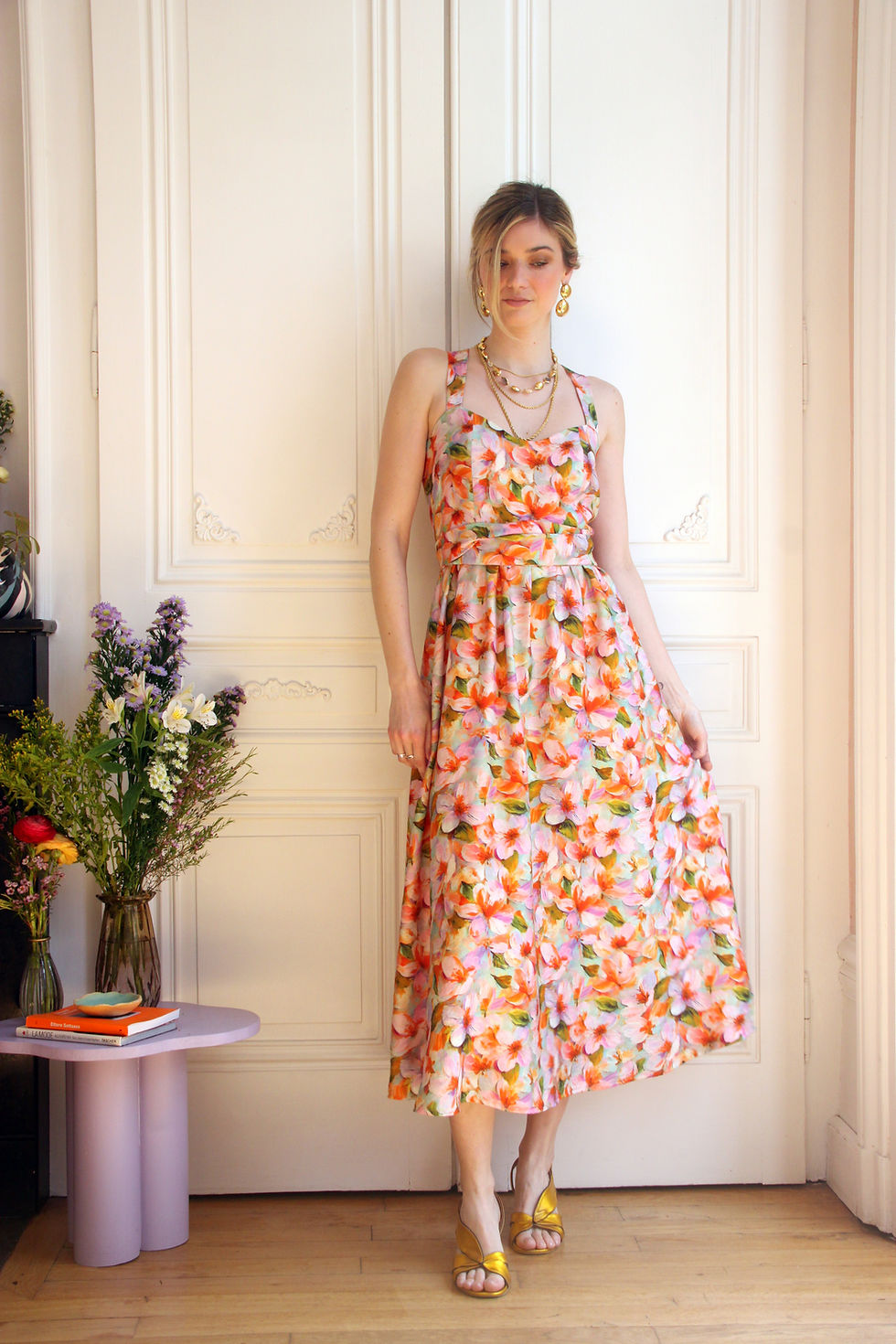 Miniature : Robe Peonies