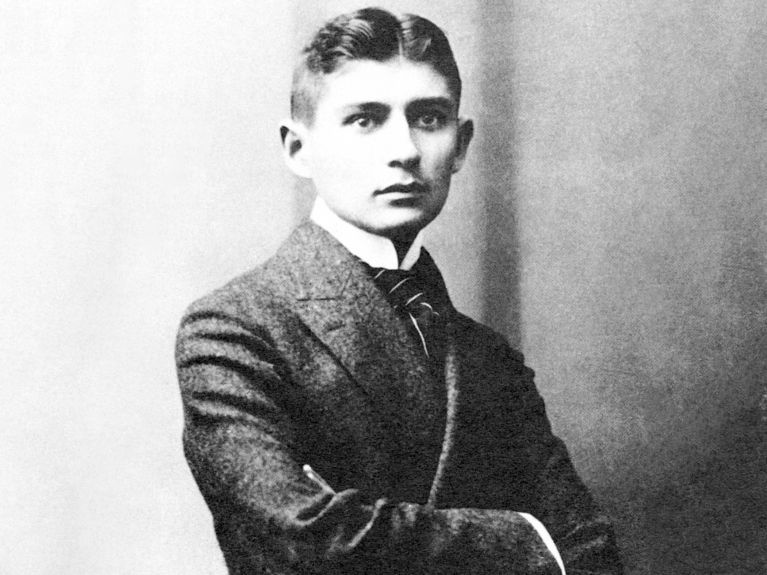 Franz Kafka'nın fotoğrafı.