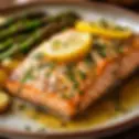 Baked Salmon/ Stuffed Salmon 