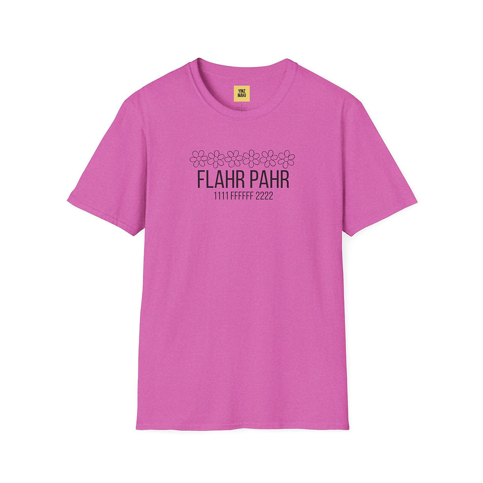 Thumbnail: Flahr Pahr Unisex Tee