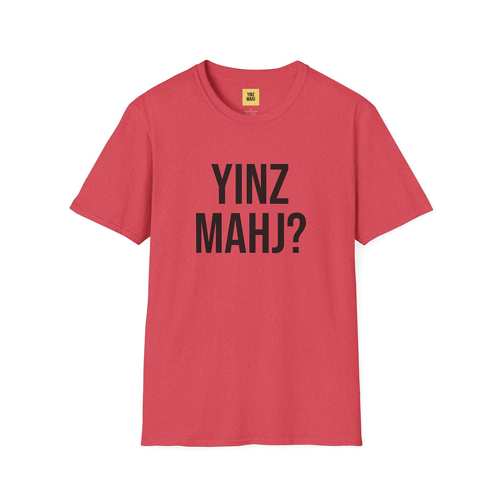 Thumbnail: Yinz Mahj? Bold Unisex Tee