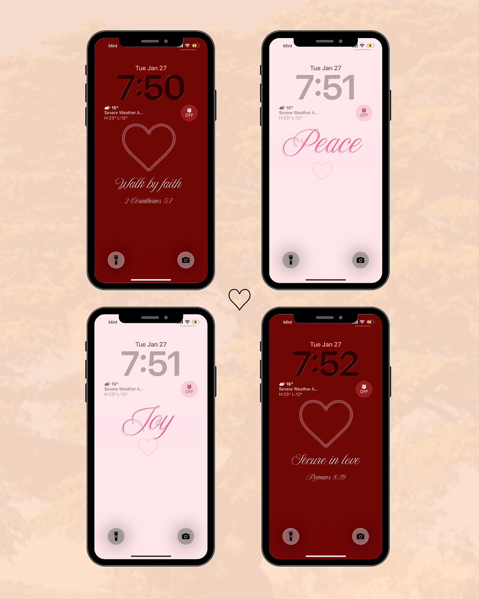 Thumbnail: Faith & Love iPhone & Android Wallpaper