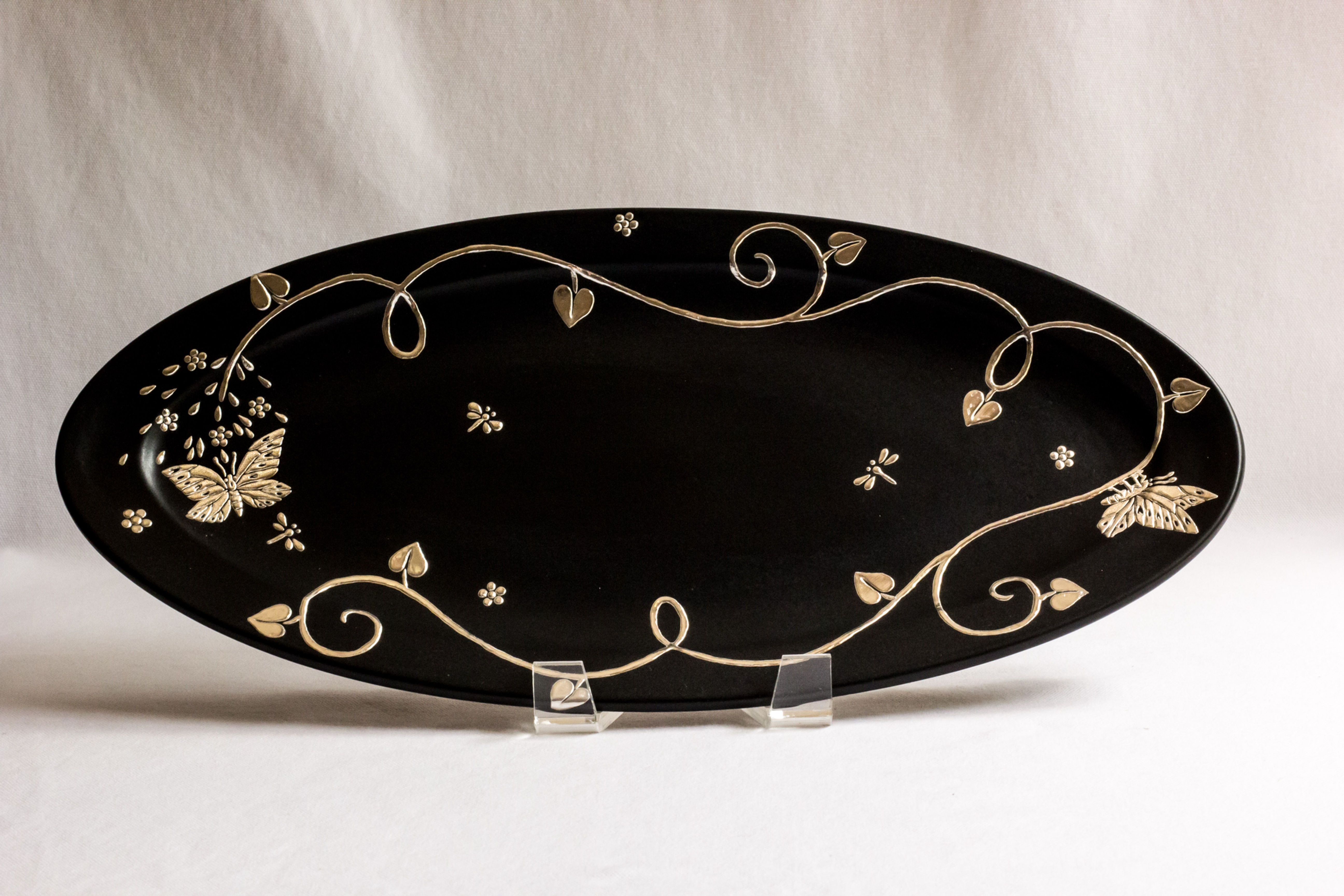 Medium Butterfly Oval Platter