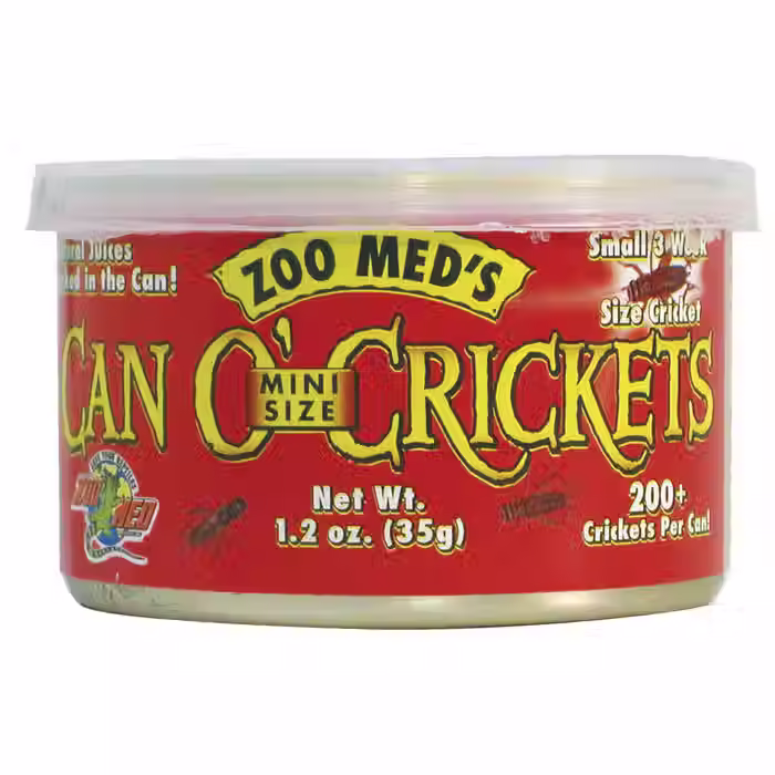 Zoo Med Can O' Mini Size Crickets