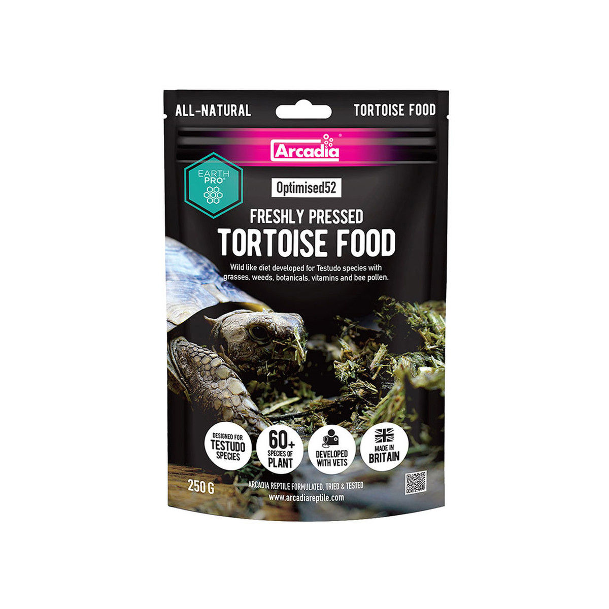 Arcadia Reptile EarthPro Optimised52 Tortoise Food