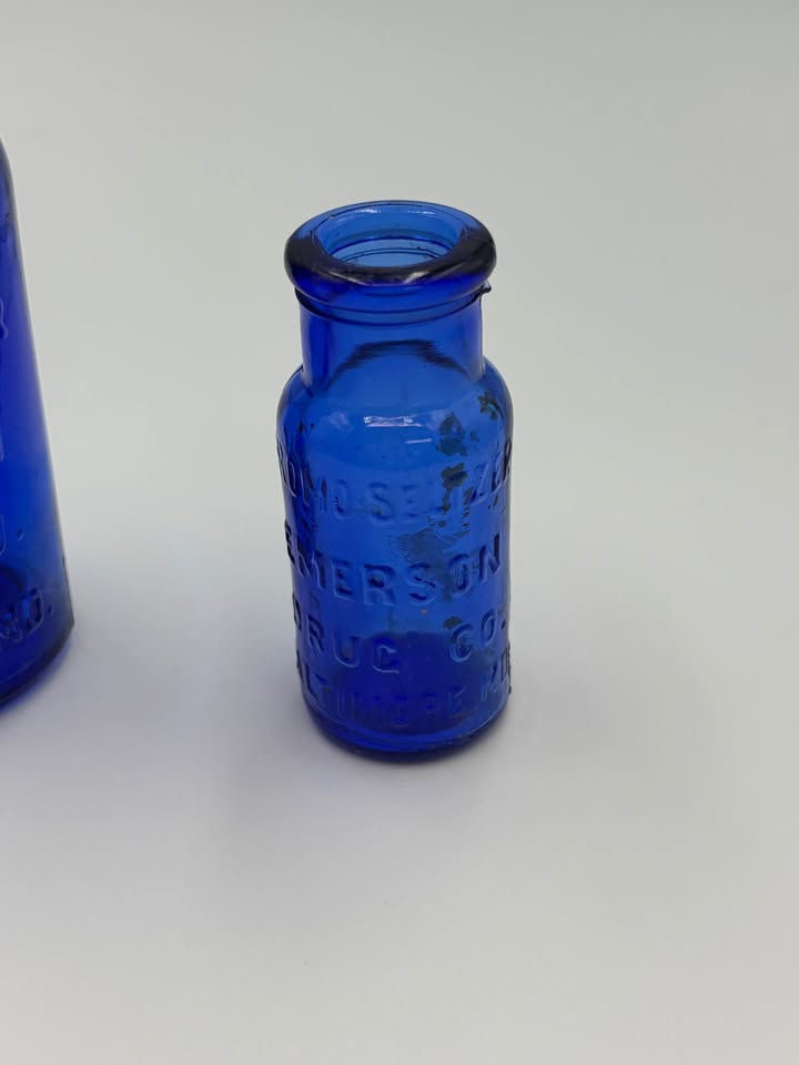 Thumbnail: Vintage Glass Bottles Lot 2