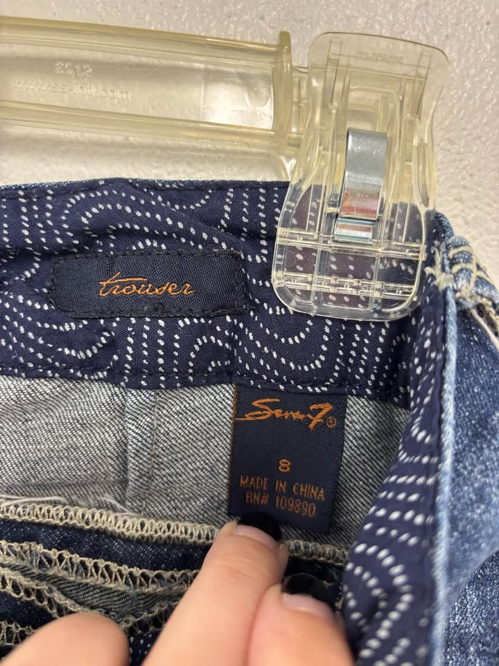 Thumbnail: Flare Leg Trouser Jeans