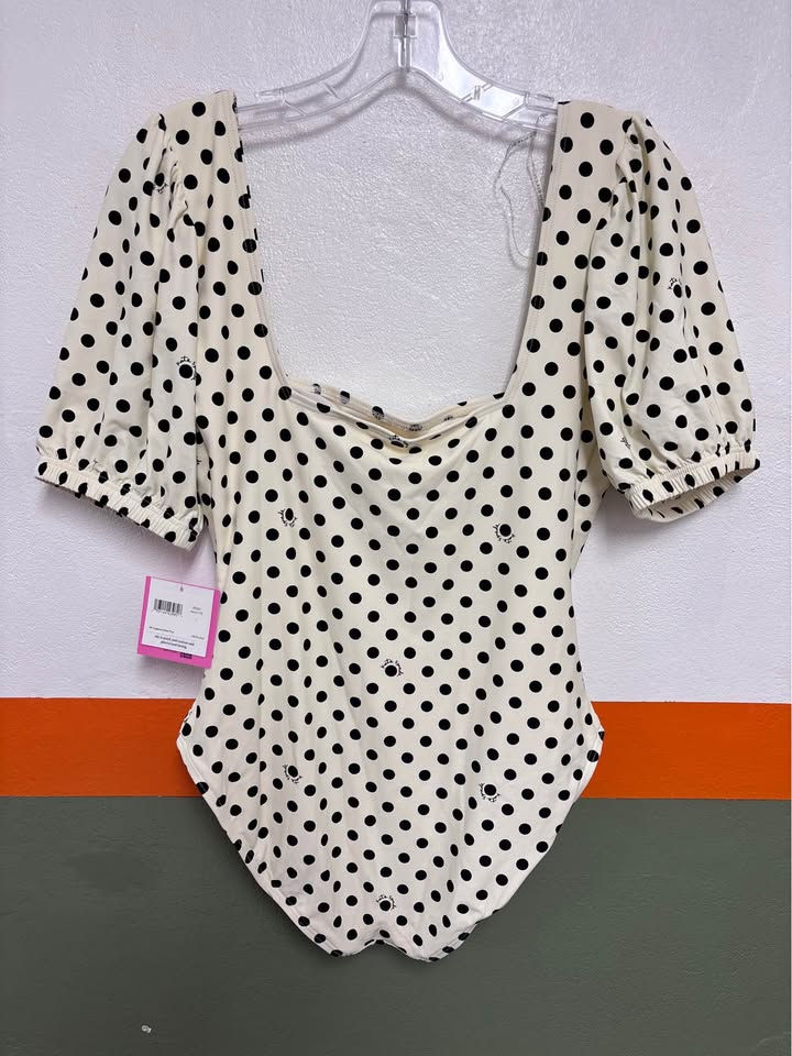 Thumbnail: KateSpade Lia Dot Puff-sleeve One-piece