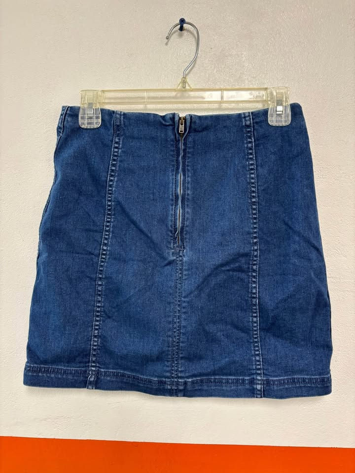 Thumbnail: Denim Mini Skirt