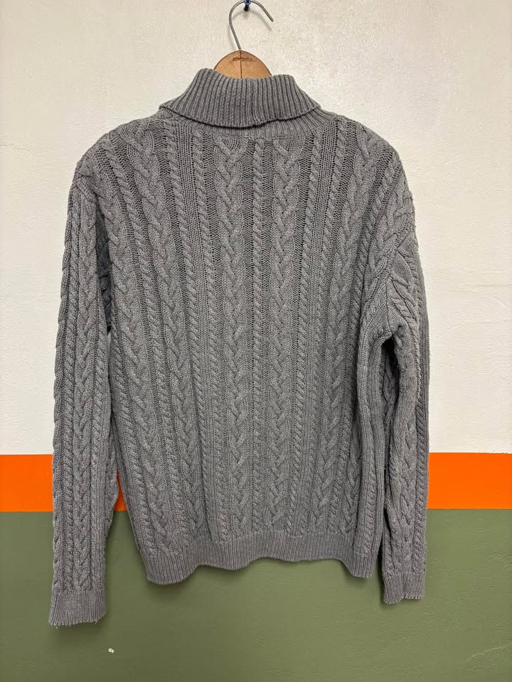 Thumbnail: Grey Fisherman Sweater