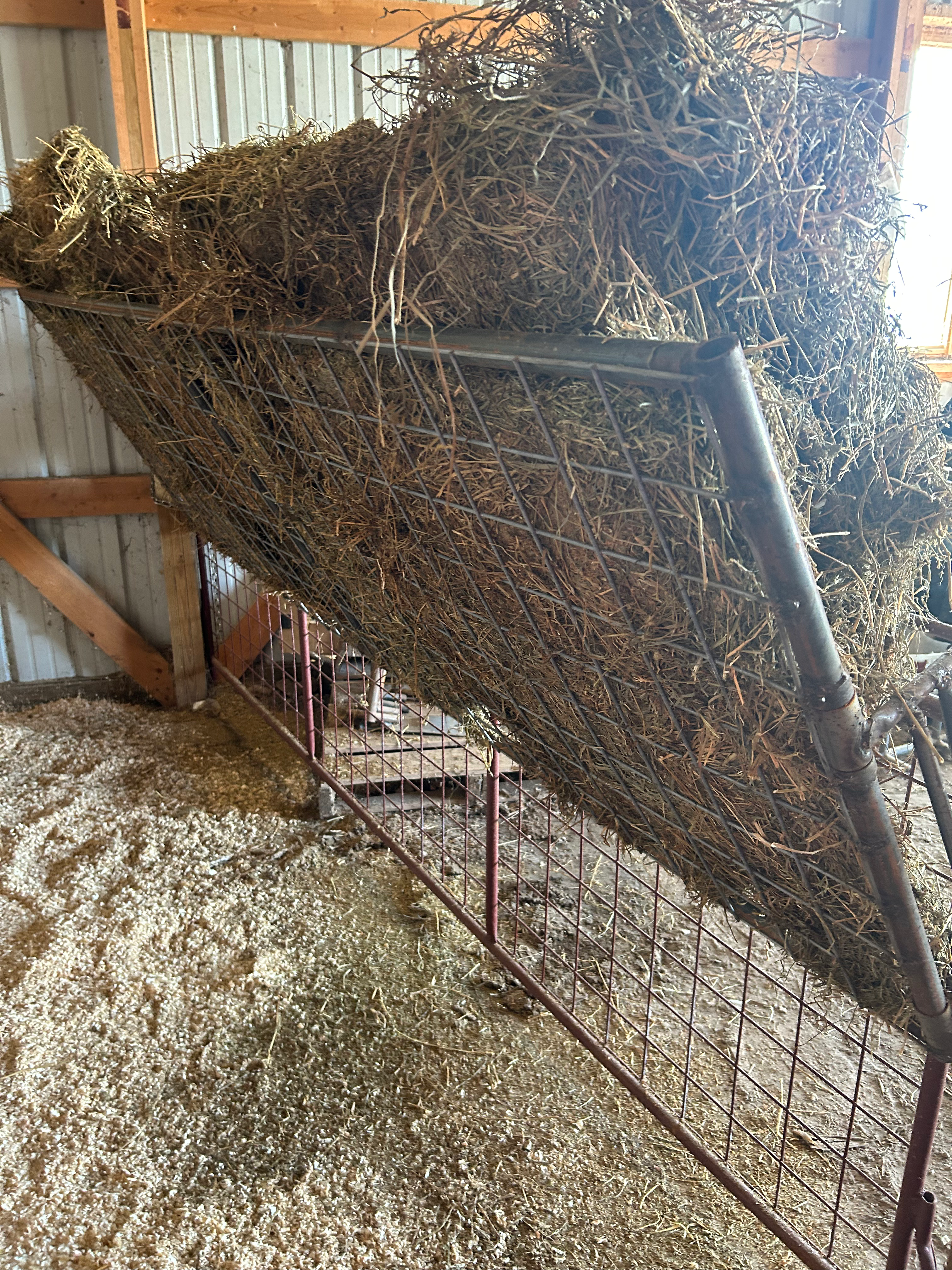 TexKota Sheep & Goat Hanging Hay Feeder