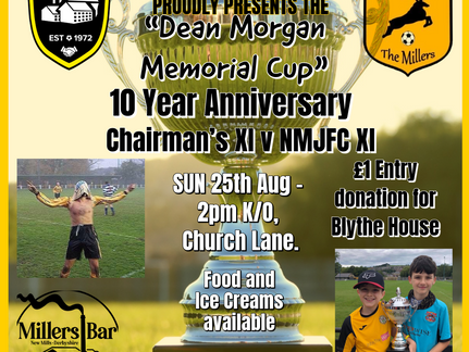 Dean Morgan Memorial Match-