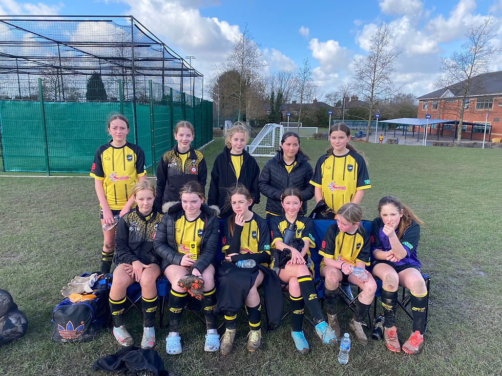 Match report NMJFC U13 girls vs Stockport Vikings Jaguars - 14/03/26