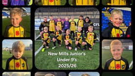 Match report New Mills Junior's U9's vs Team Goal Girl's U10 - 09/11/25