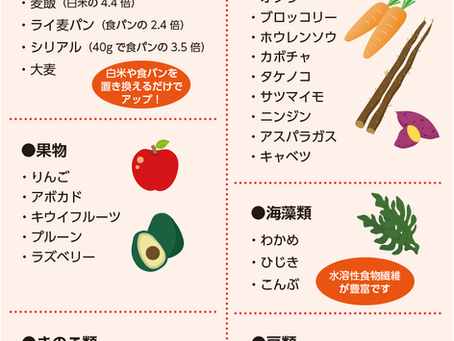 食物繊維摂ってますか?