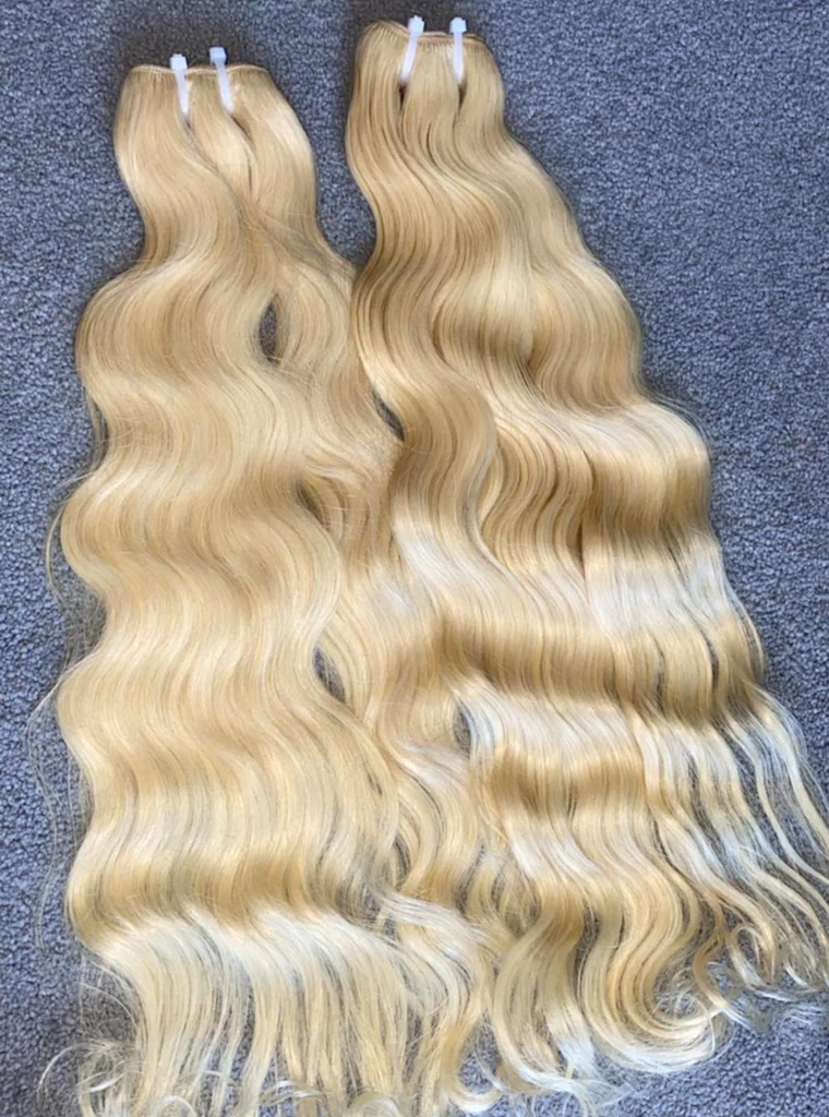 Raw Blonde Natural Wave #613 Bundle