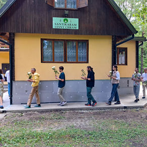 Vesak, Visakha Puja, Santikaram Forest Temple, Slovakia