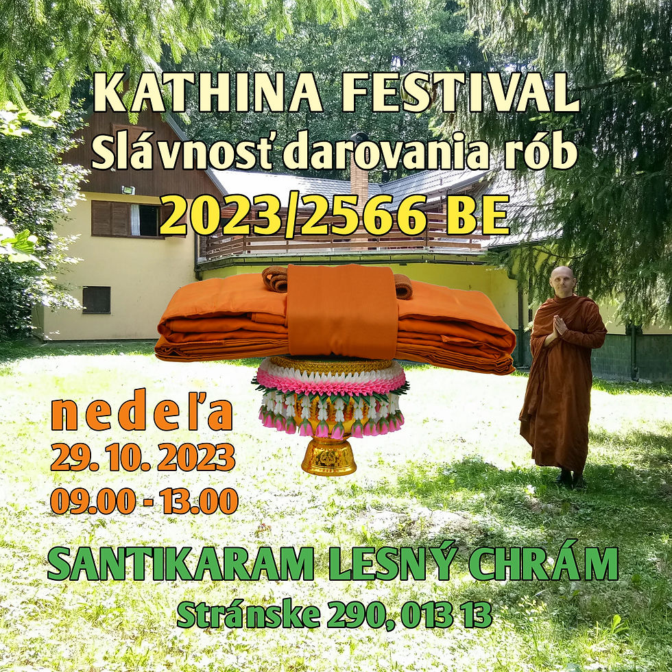 Kathina Festival 2023