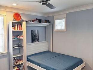 Modern Office Desk with Murphy Bed