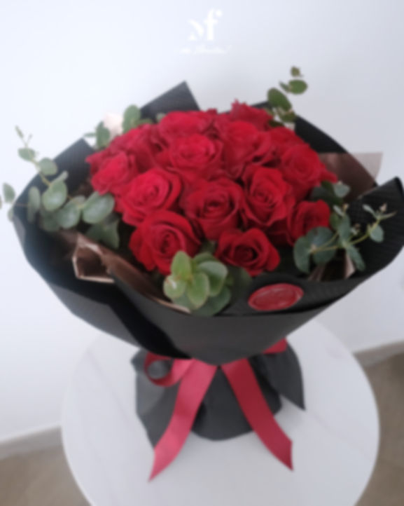 Pure Love Bouquet (Red Roses)