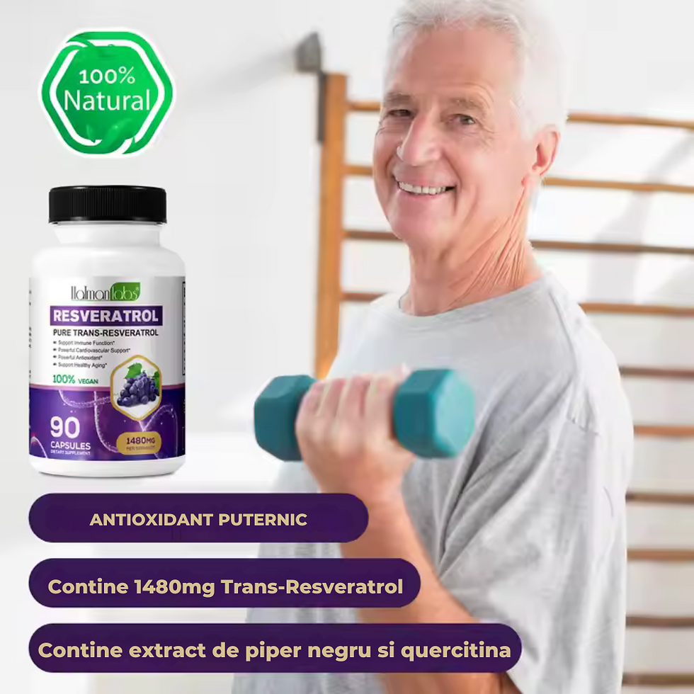 Miniatură: Resveratrol 1480mg, supliment alimentar