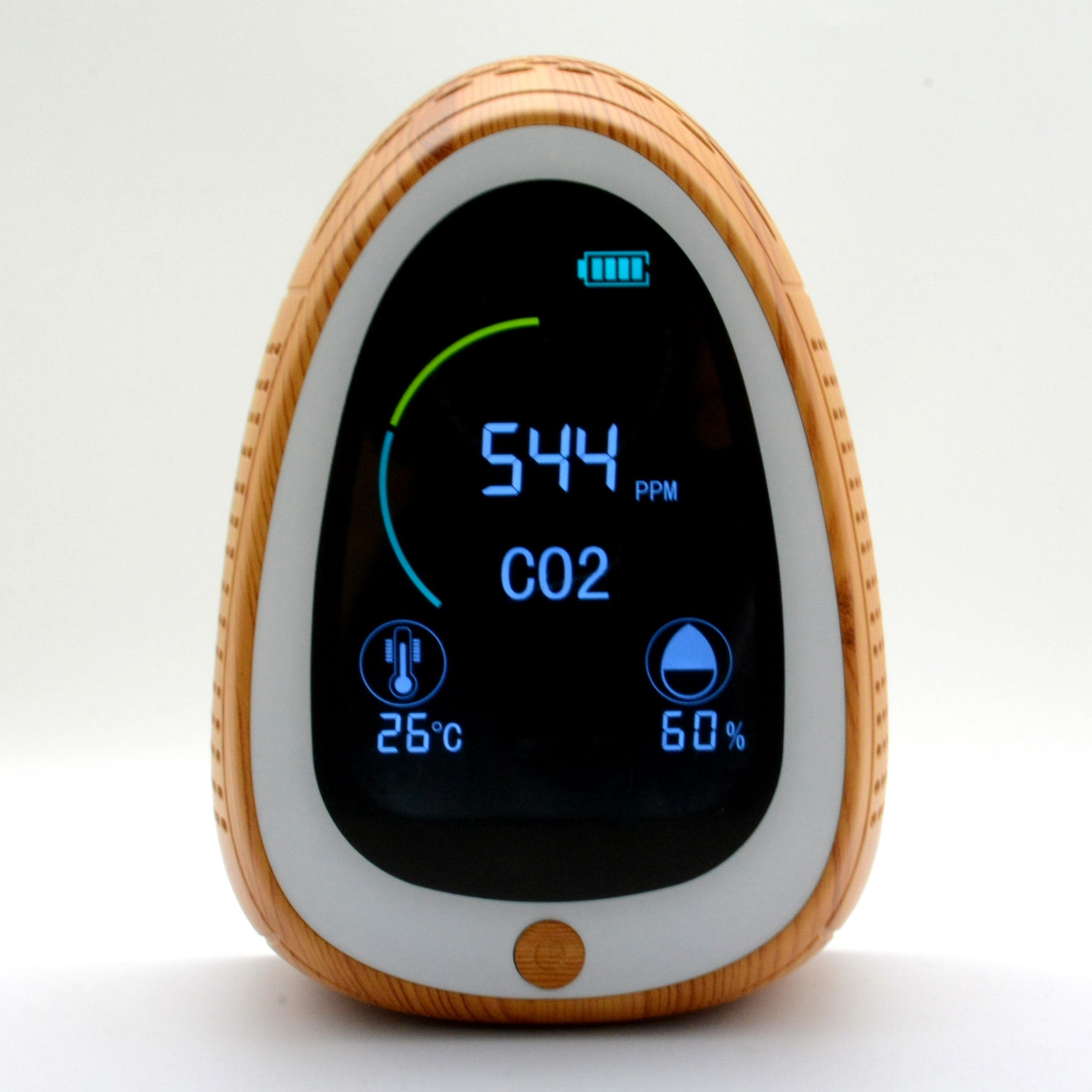 Detector inteligent de CO2 și fum
