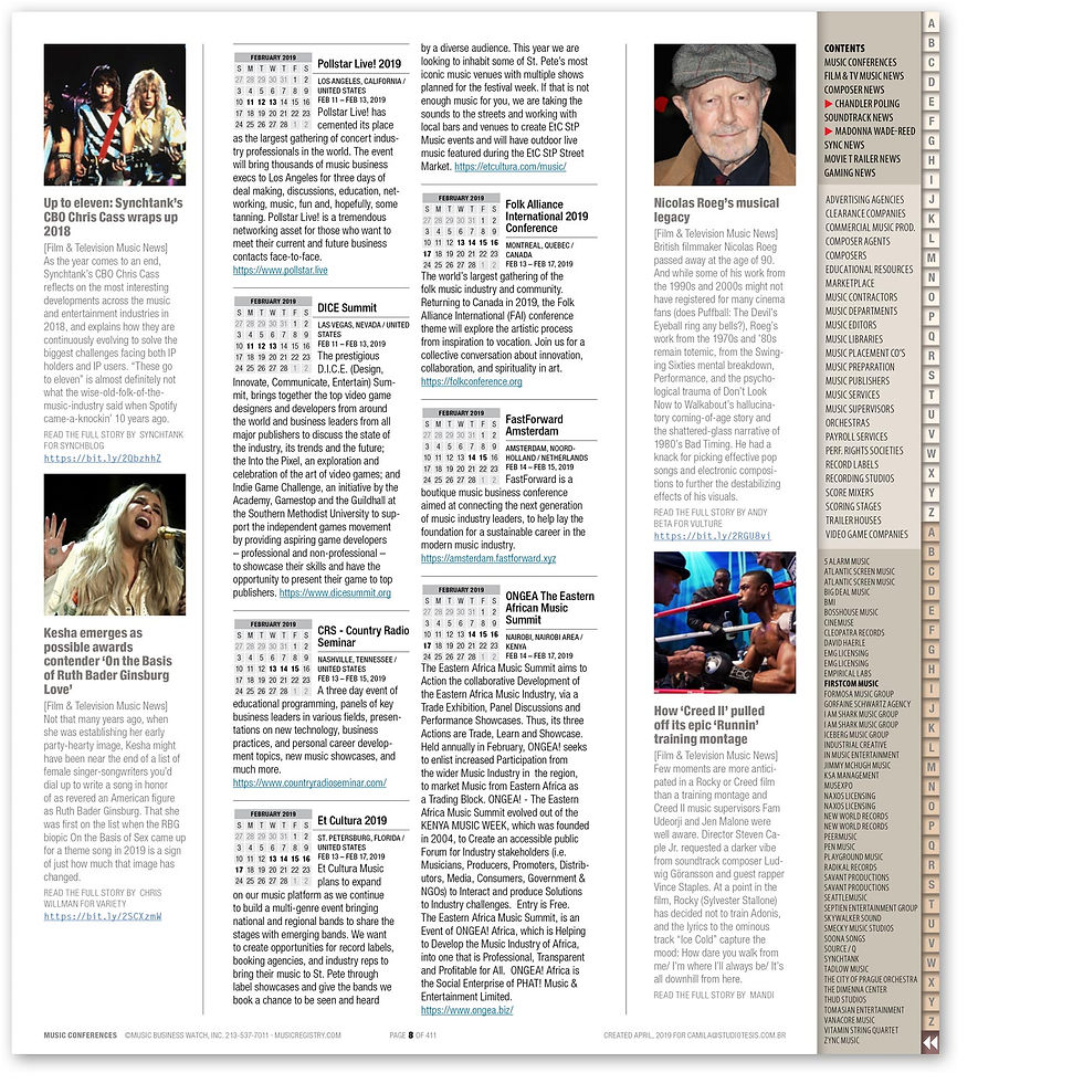 Thumbnail: Film & Television Music Guide — Print Edition + PDF + 3 PDF Updates