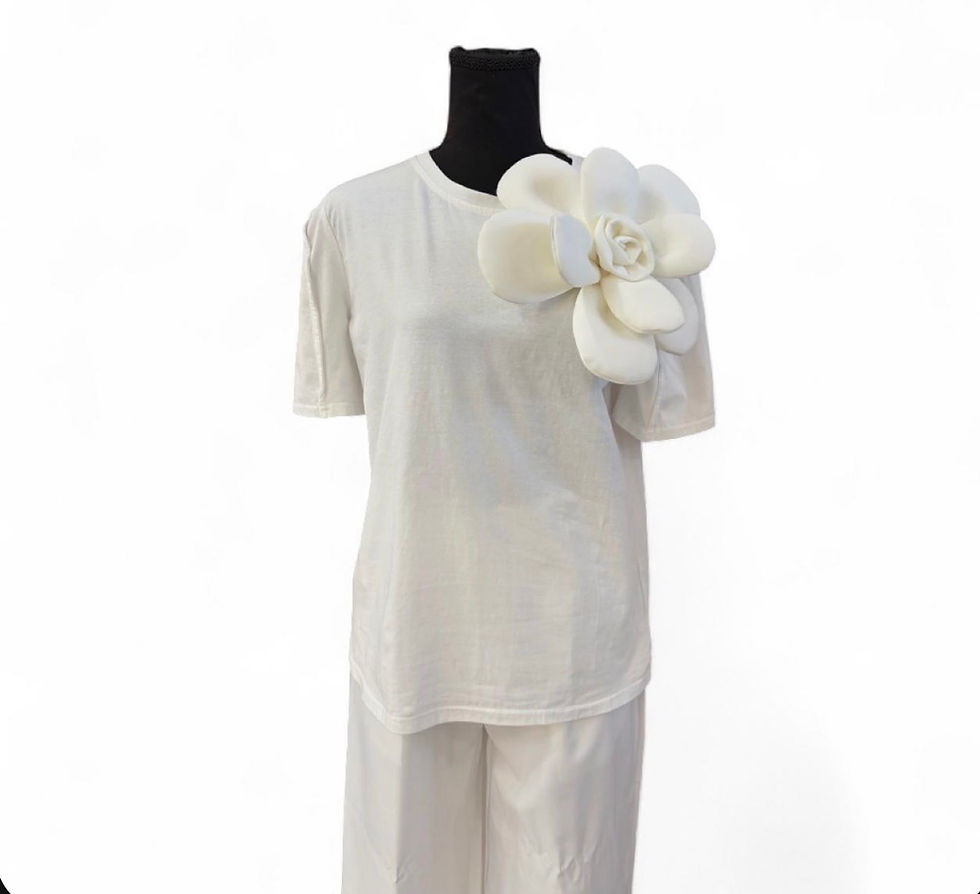 Thumbnail: White Flower T-Shirt