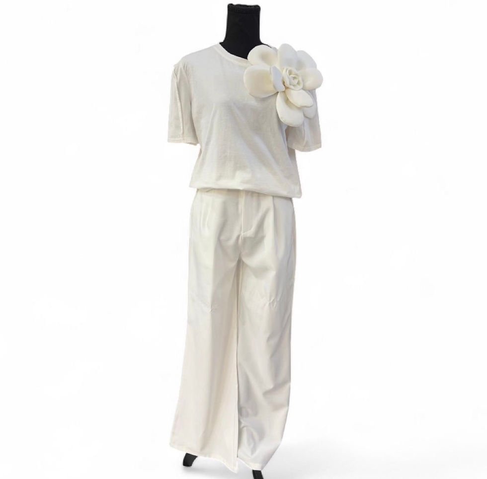 Thumbnail: White Flower T-Shirt