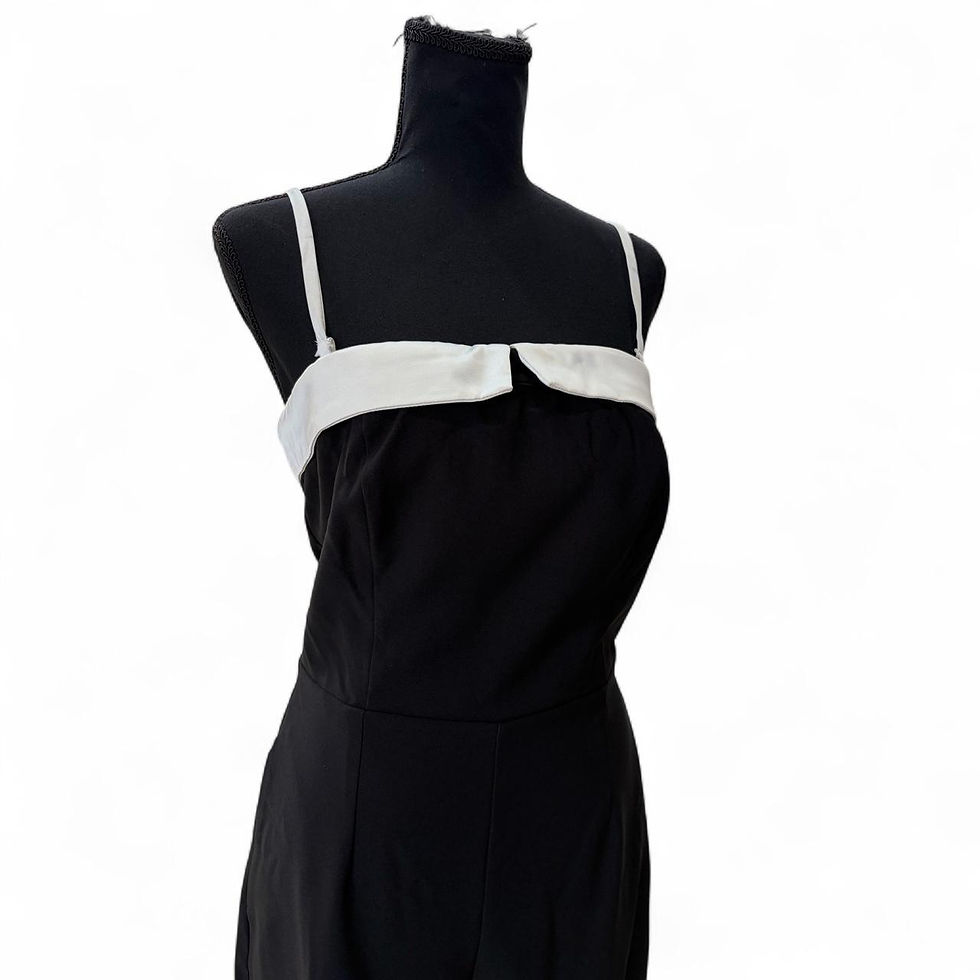 Thumbnail: Black & White Jumpsuit