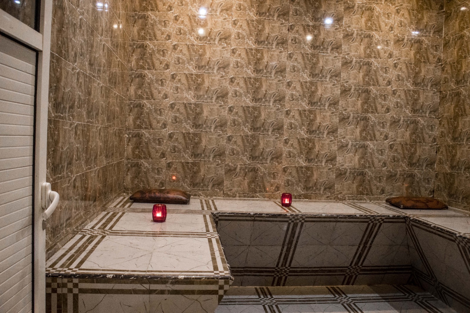 Spa booking lounge
