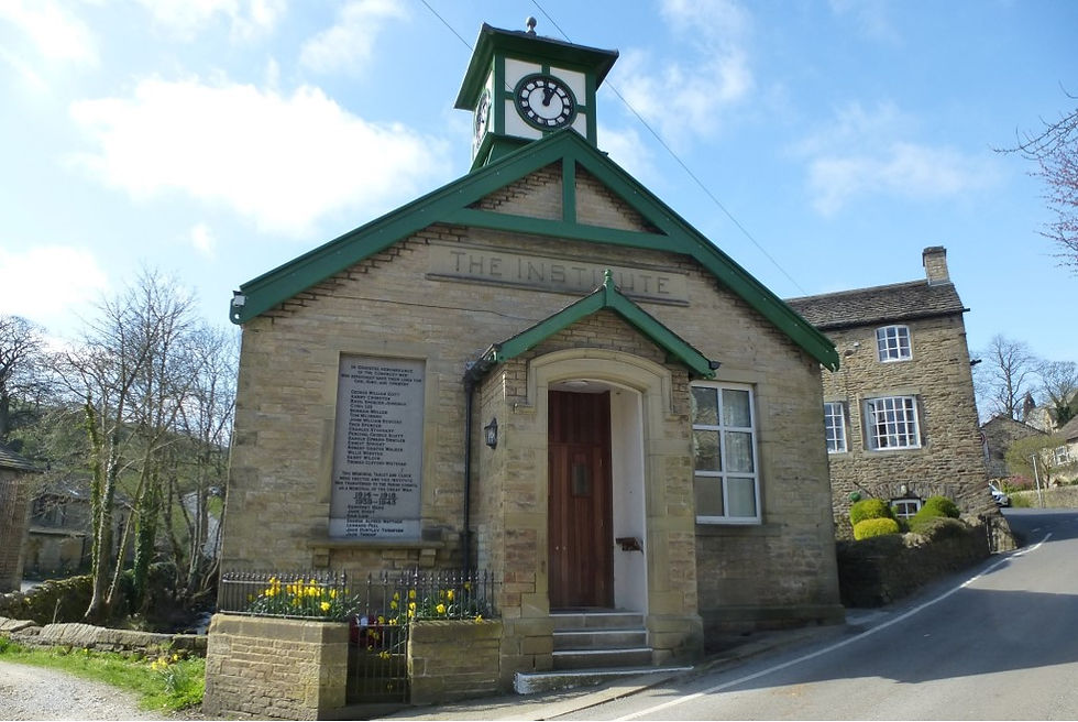 Village Institute building on a sunny day!
