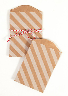 Enveloppes rayées