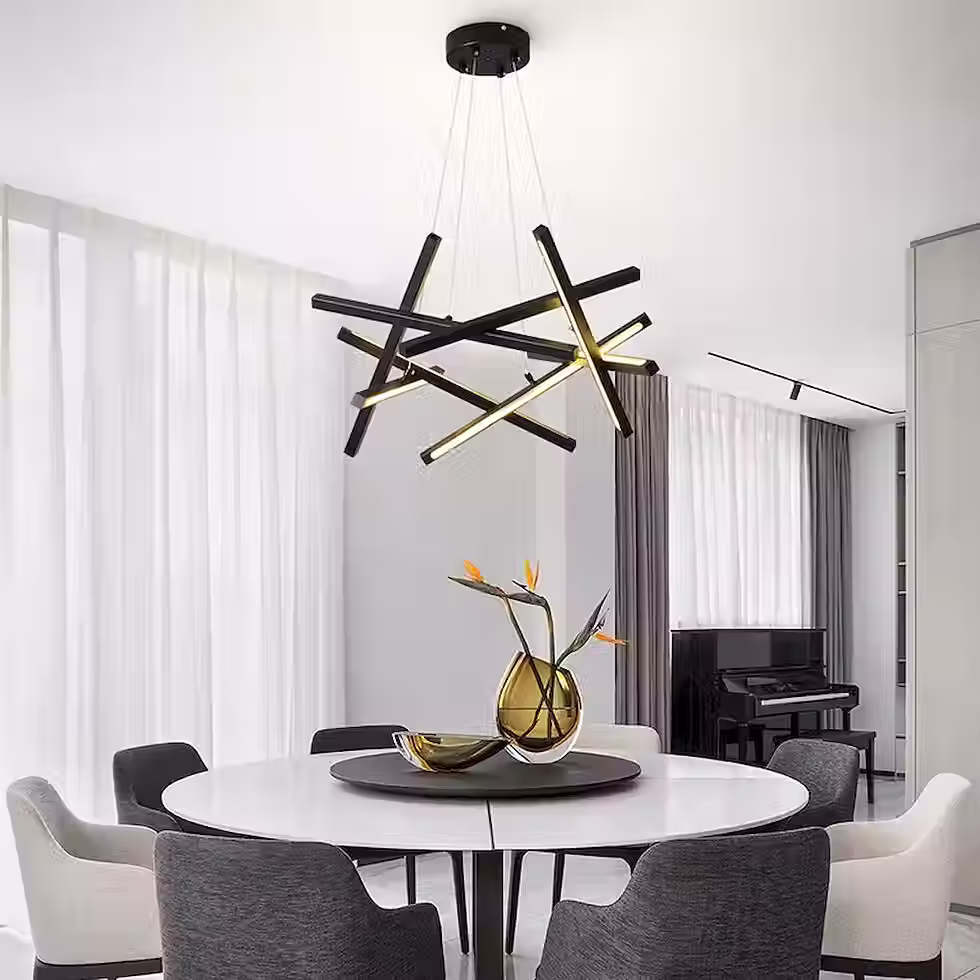 Miniaturbild: Square Frame LED Pendant – 65 / 85 / 100 cm, Built-in LED_9