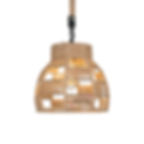 Vintage bar decor hemp rope design pendant light
