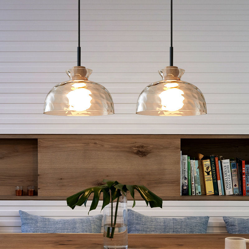 الصورة المصغرة: A+B+C design glass decorative lampshade hanging light set