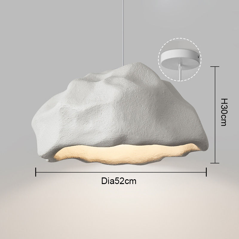 Miniaturbild: Cloud-Inspired Wabi-Sabi Pendant Light | Modern Minimalist Japanese Style Lamp 6