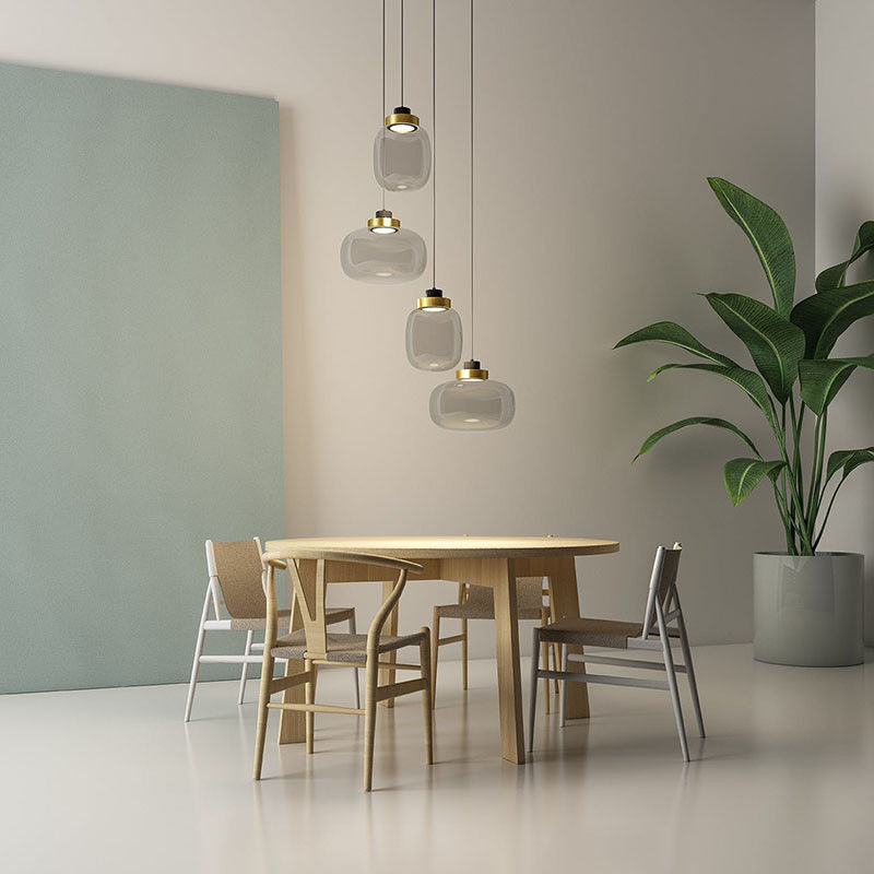Miniaturbild: LED home decor dining room glass design hanging light