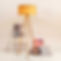 modern decor wood design floor lamp