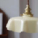 الصورة المصغرة: Home dining table decorative glass rag lampshade hanging light