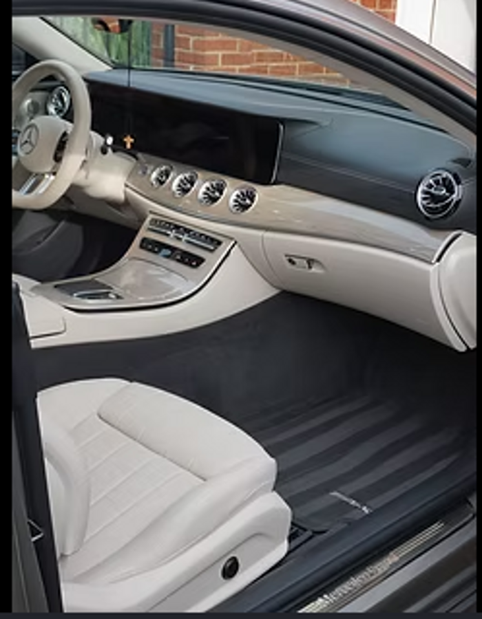 Glossy corrected automotive paint
