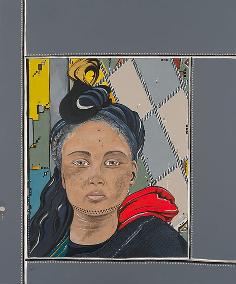 Äthiopische Frau aus Lalibela Portrait Stéphanie Thioub