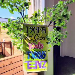 ISAFA Art Club flag