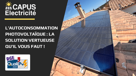 Devenez votre propre producteur d'électricité et réduisez votre facture !